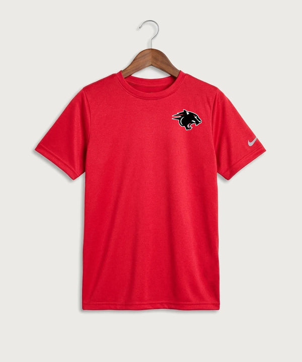 Nrheg Panthers High School Football (Boys) - University Red Nike Youth Swoosh Sleeve rLegend Tee NKDX8787
