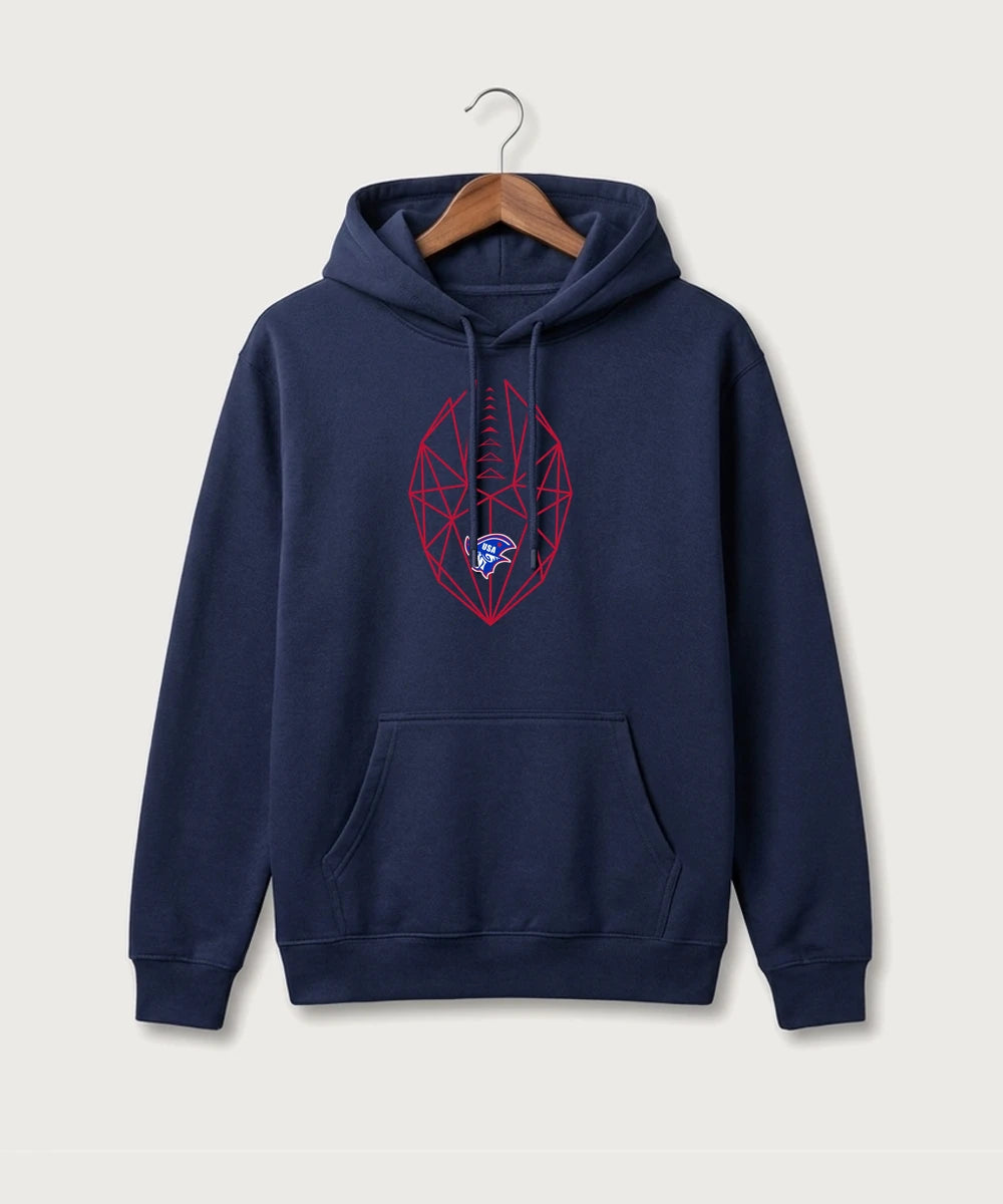 Upsala High School Football (Boys) - Navy Hoodie Value