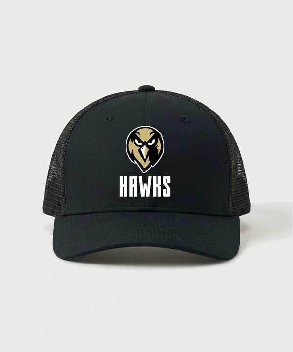 Hudson Catholic High School Soccer Team Store - Black/ Black Sport-Tek Club Trucker Cap STC46