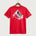 John Marshall High School Swimming (Girls) - University Red Nike Youth Swoosh Sleeve rLegend Tee NKDX8787