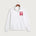 Edgerton High School Band Team Store - White Nike Club Fleece Sleeve Swoosh 1/2-Zip NKDX6718