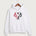 Walnut Ridge High School Basketball Team Store - White Port & Co Core Fleece Pullover Hooded Sweatshirt. PC78H