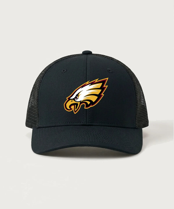 Dover-Eyota High School Volleyball (Girls) - Black/ Black Sport-Tek Club Trucker Cap STC46