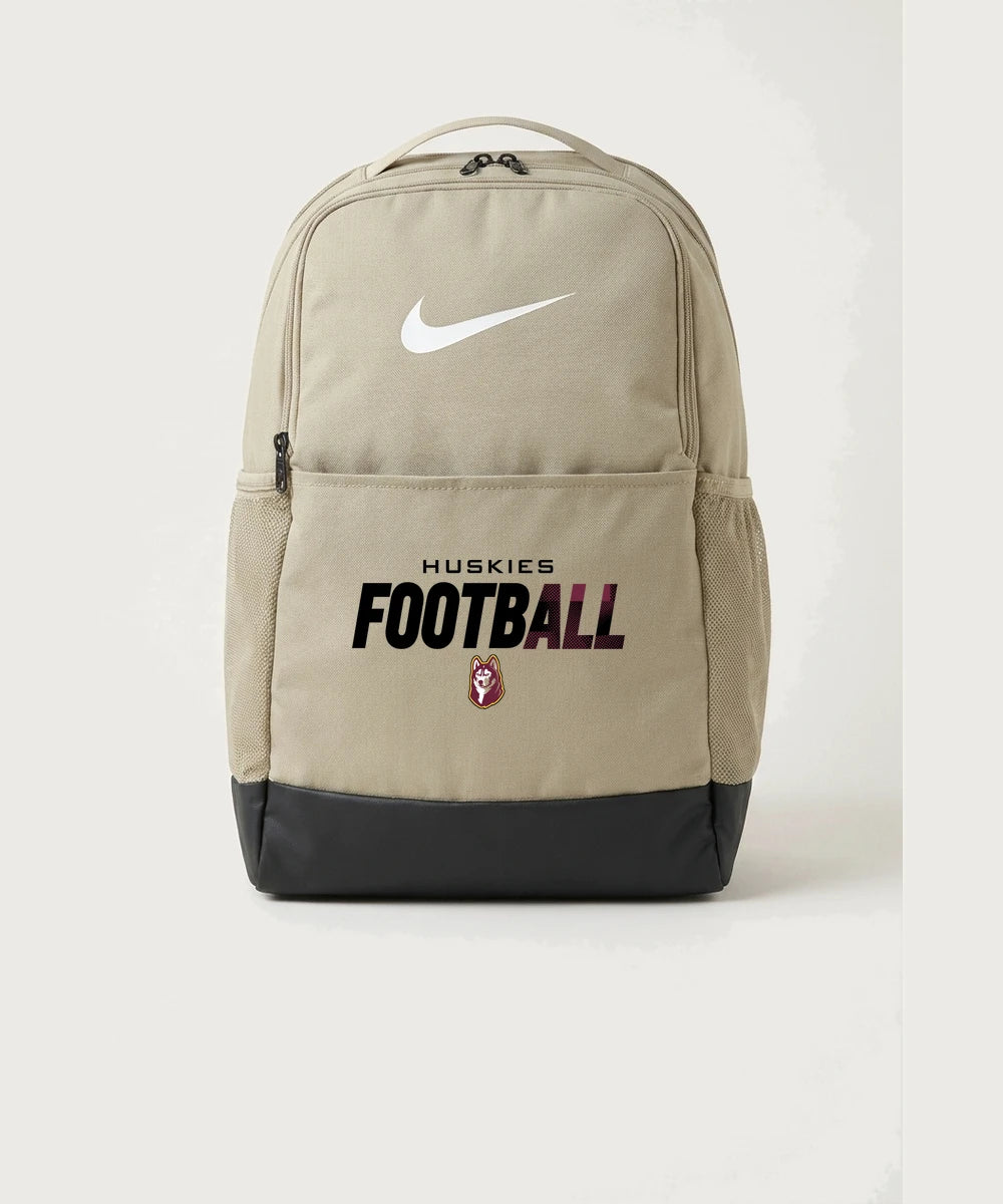 Pillager High School Football (Boys) - Desert Khaki Nike Brasilia Medium Backpack NKDH7709