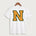 Nevis High School Volleyball (Girls) - White Nike Swoosh Sleeve rLegend Tee NKDX8730