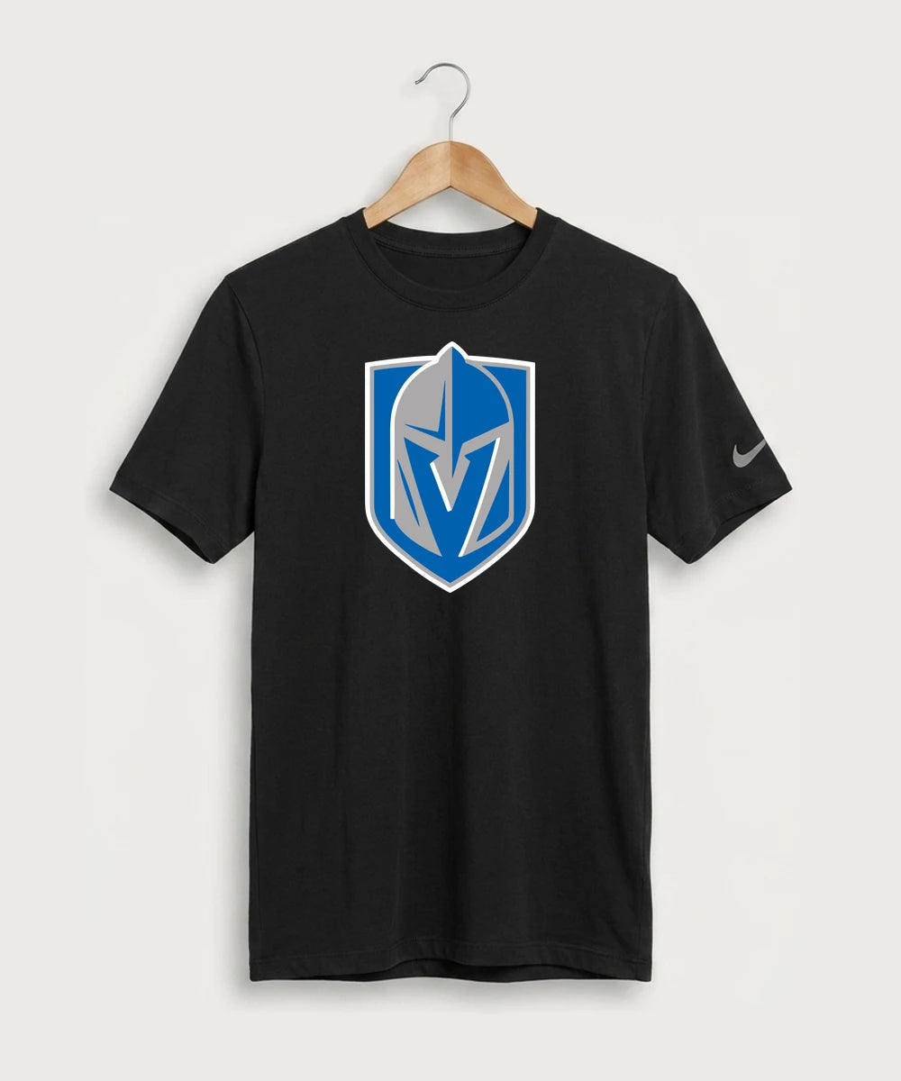 Lake Crystal-Welcome-Memorial High School Football (Boys) - Black Nike Swoosh Sleeve rLegend Tee NKDX8730