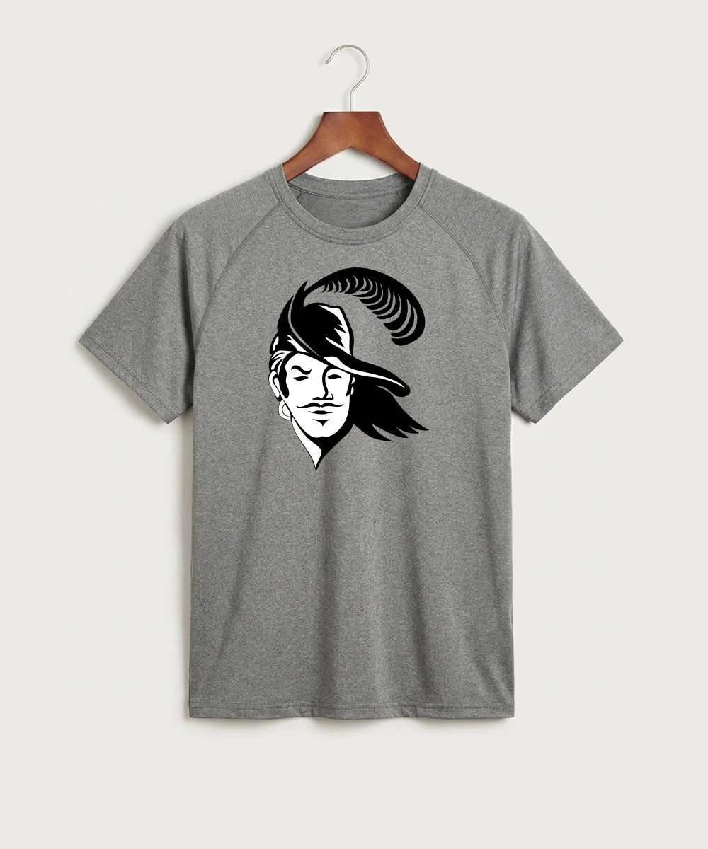 Border West Football (Boys) - Gray Tee