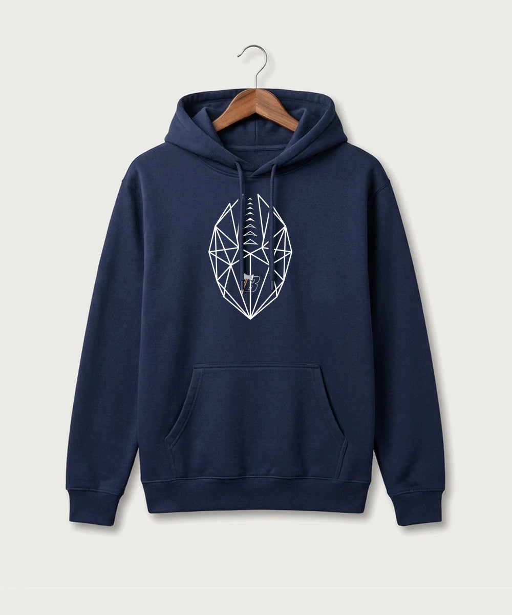 Bemidji High School Football (Boys) - Navy Hoodie Value