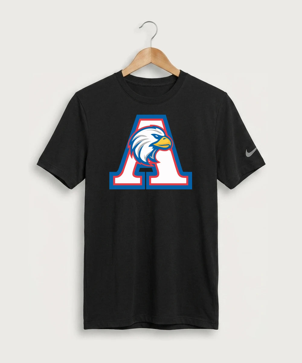 Apollo High School Football (Boys) - Black Nike Swoosh Sleeve rLegend Tee NKDX8730
