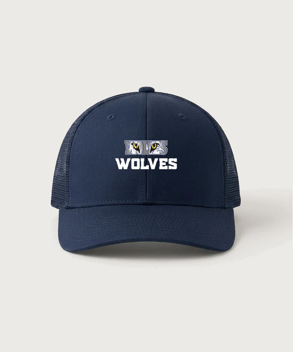 Walker Hackensack Akeley Volleyball (Girls) - True Navy/ True Navy Sport-Tek Club Trucker Cap STC46