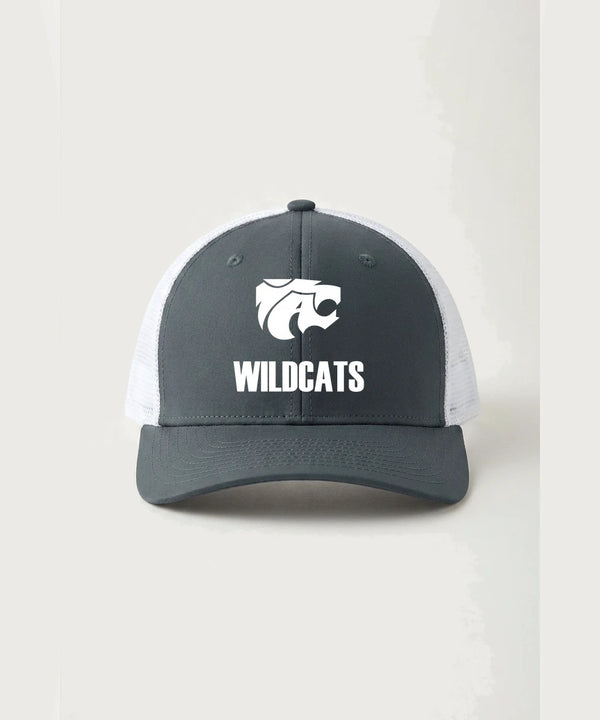 Axtell High School Basketball (Girls) Team Store - Iron Grey/ White Sport-Tek Club Trucker Cap STC46