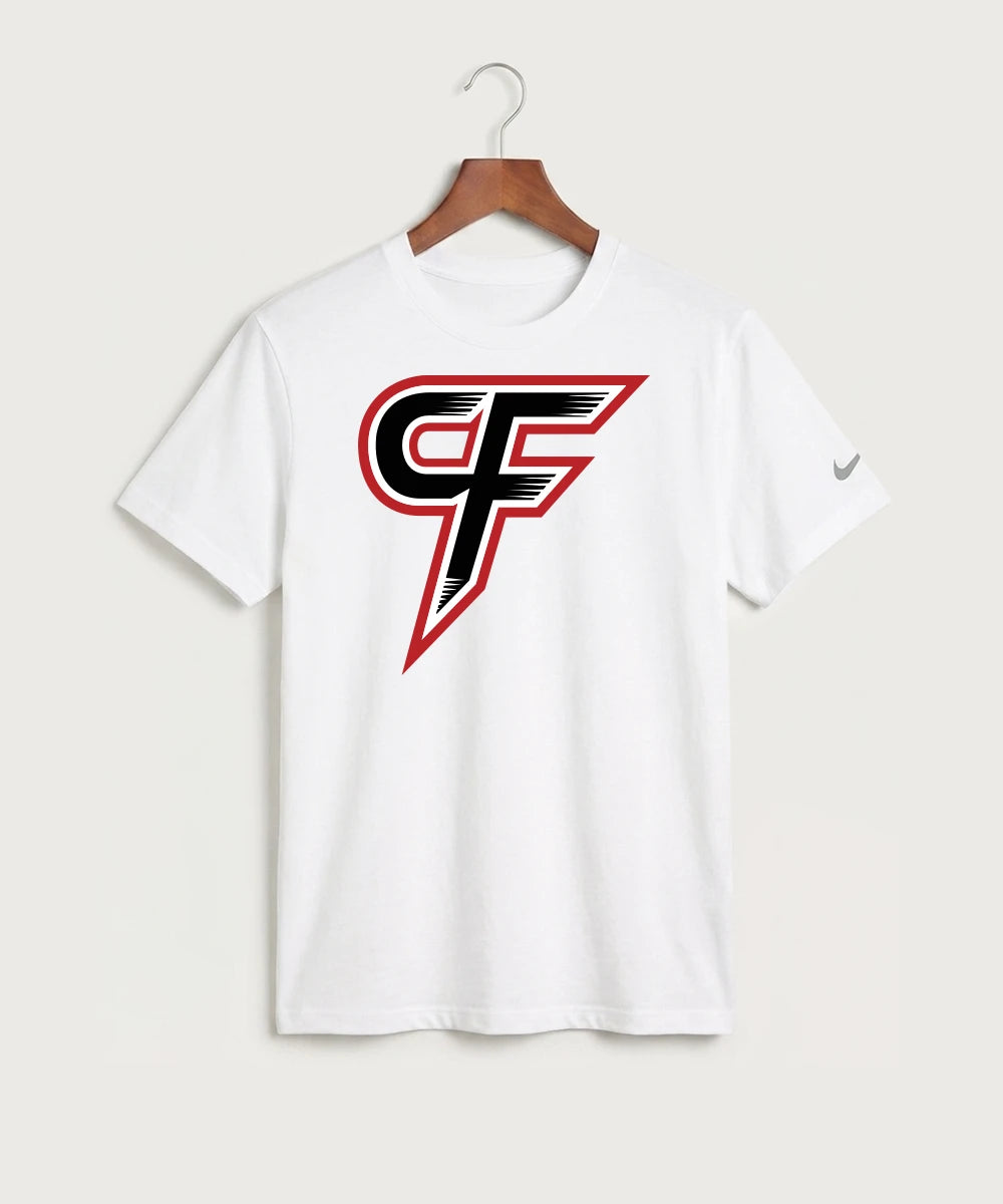 Cannon Falls High School Volleyball (Girls) - White Nike Swoosh Sleeve rLegend Tee NKDX8730