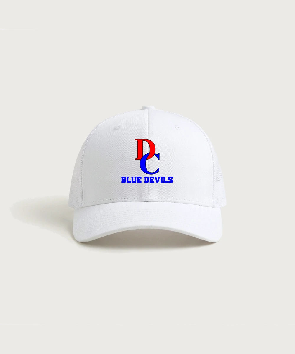 Davenport Central High School Volleyball (Girls) - White/ White Sport-Tek Club Trucker Cap STC46