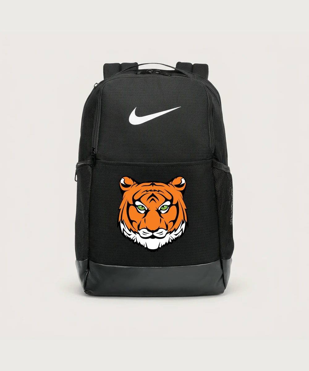 Princeton High School Football (Boys) - Black Nike Brasilia Medium Backpack NKDH7709