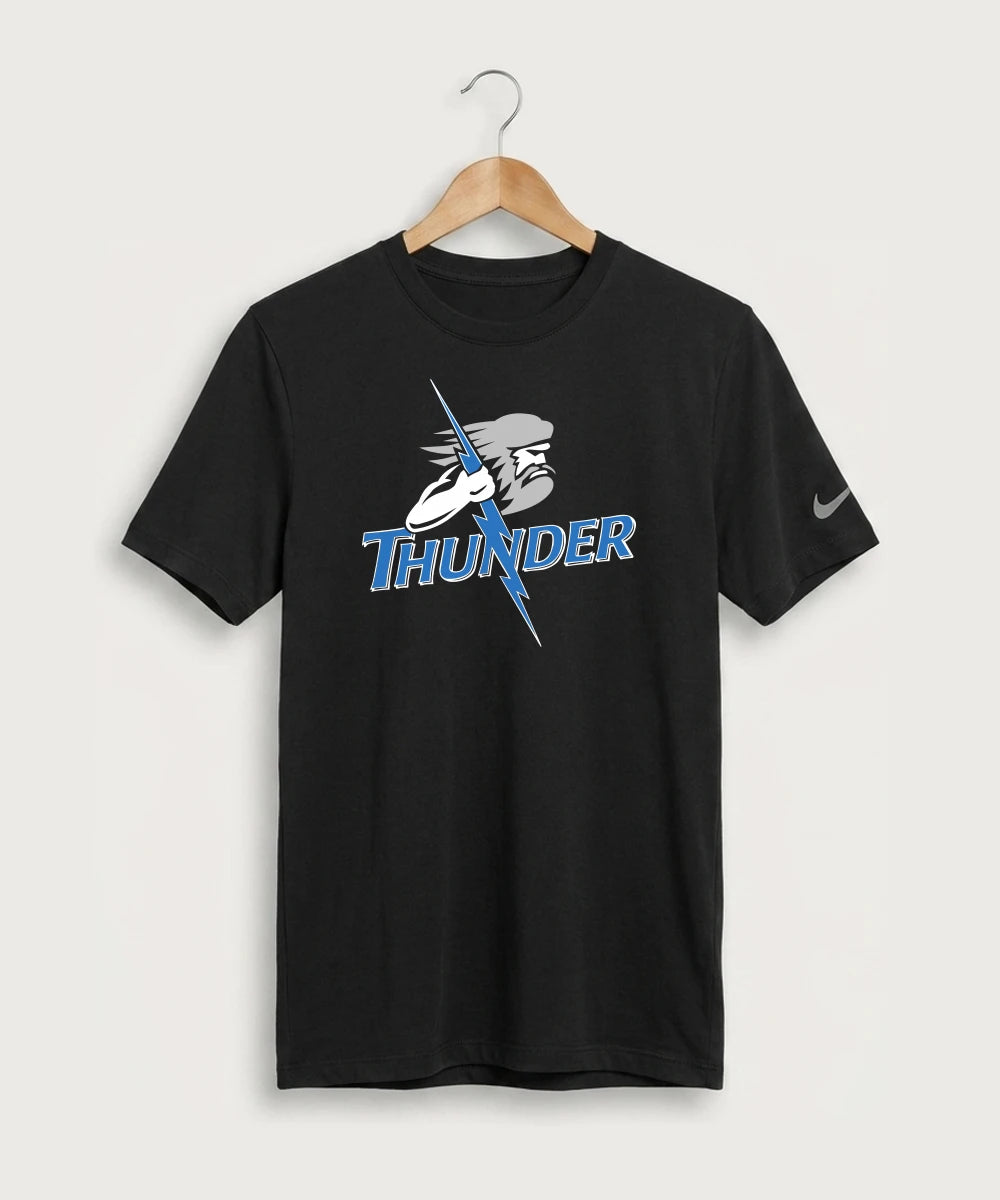 Long Prairie Grey Eagle High School Football (Boys) - Black Nike Swoosh Sleeve rLegend Tee NKDX8730