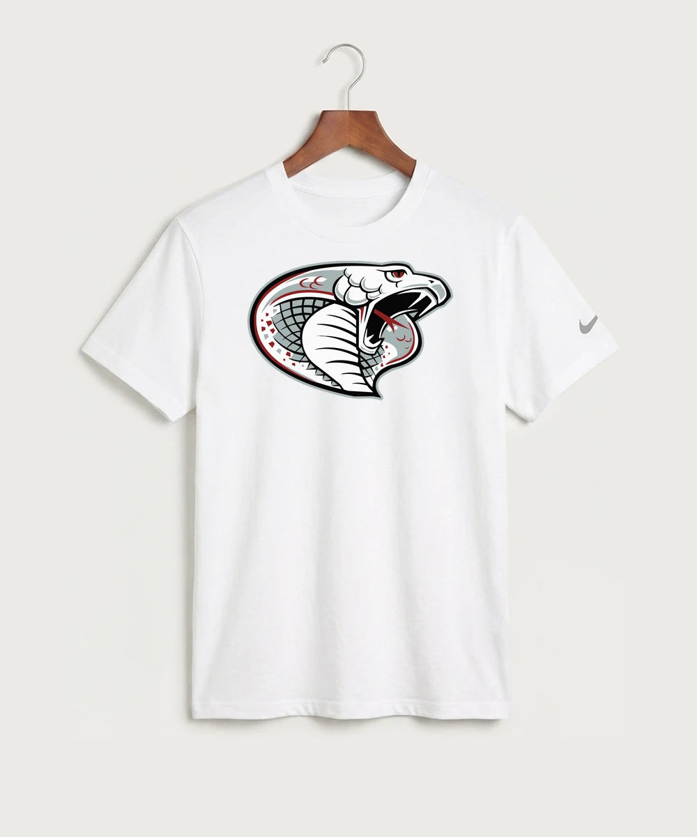 Triton High School Volleyball (Girls) - White Nike Swoosh Sleeve rLegend Tee NKDX8730
