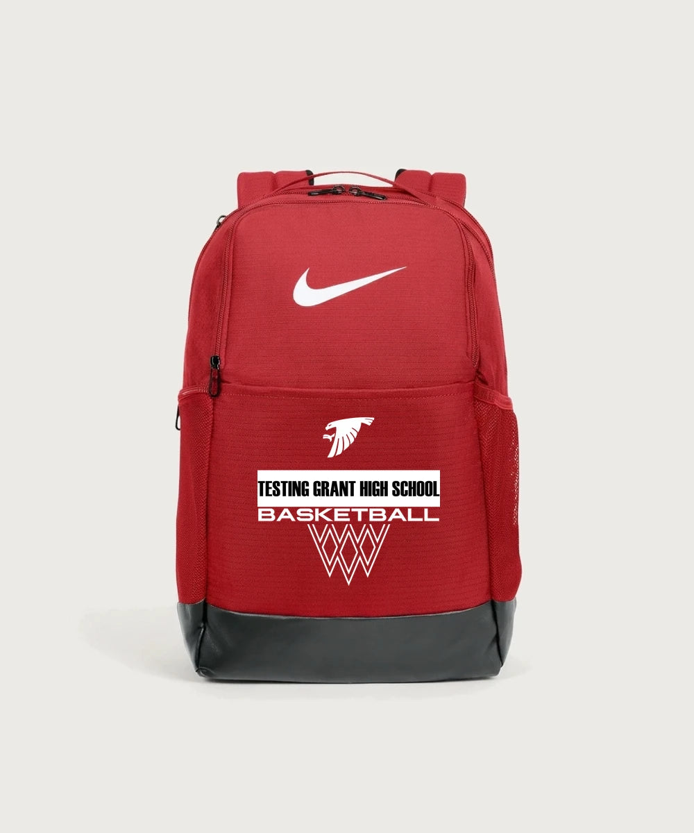 GF E2E Test 03 Girls Basketball - University Red Nike Brasilia Medium Backpack NKDH7709