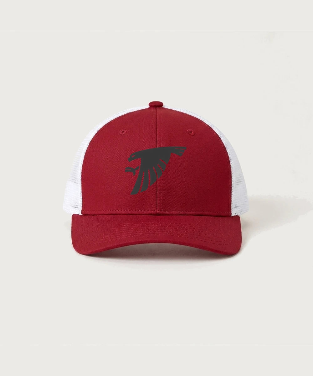 GF E2E Test 03 Girls Basketball - Deep Red/ White Sport-Tek Club Trucker Cap STC46