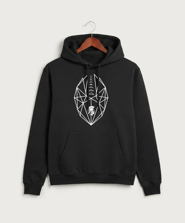 GF E2E Test 10 Player Packs - Jet Black Port & Co Core Fleece Pullover Hooded Sweatshirt. PC78H