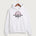 Triton High School Volleyball (Girls) - White Port & Co Core Fleece Pullover Hooded Sweatshirt. PC78H