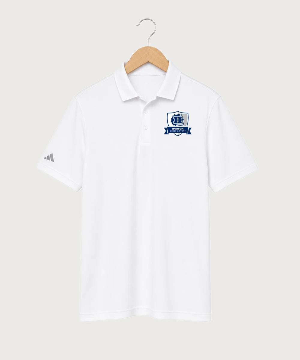 Hudson Cheer & Stunt - White Polo