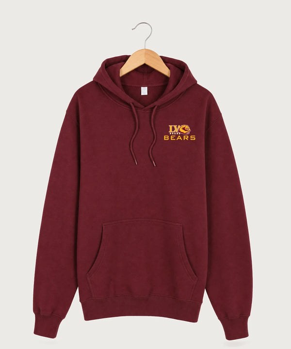Lake of the Woods High School Football (Boys) - Burgundy Hoodie Value