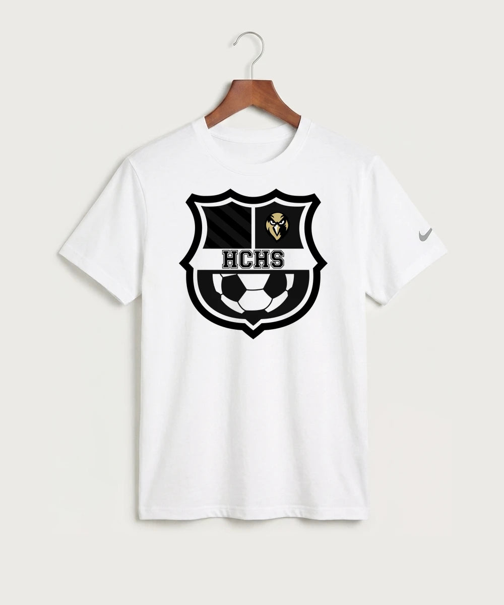 Hudson Catholic High School Soccer Team Store - White Nike Swoosh Sleeve rLegend Tee NKDX8730