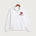 MAYBA Baseball Team Store - White Nike Club Fleece Sleeve Swoosh 1/2-Zip NKDX6718