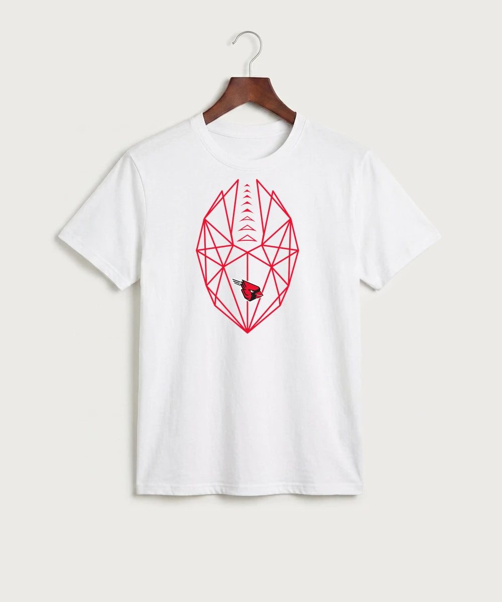 Forreston Football - White Port & Co Core Cotton Tee. PC54