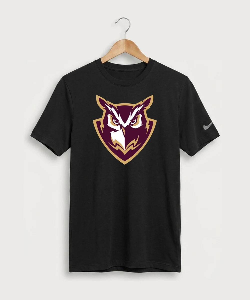 Hancock High School Football (Boys) - Black Nike Swoosh Sleeve rLegend Tee NKDX8730