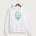 Verndale High School Football (Boys) - White Port & Co Core Fleece Pullover Hooded Sweatshirt. PC78H
