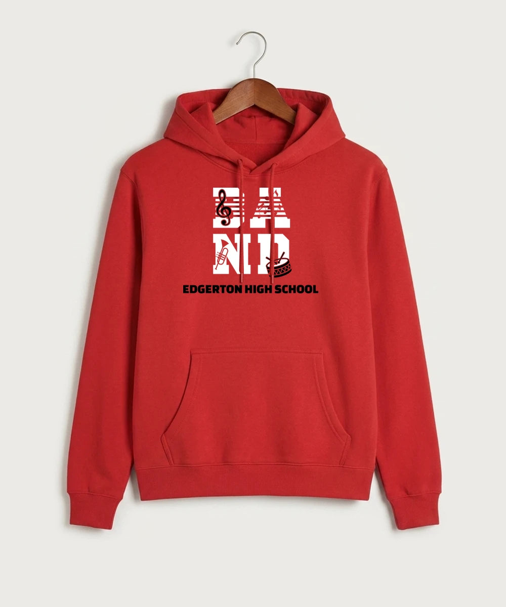 Edgerton High School Band Team Store - Red Hoodie Value