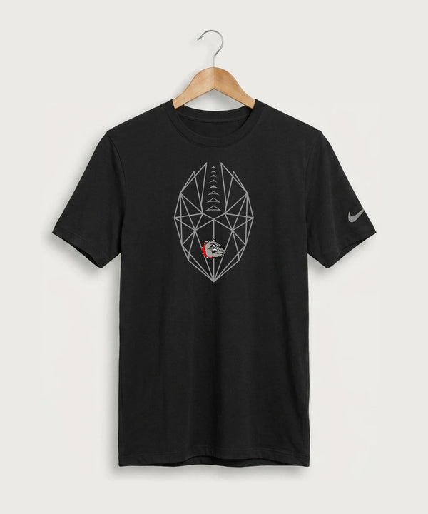 Otter Tail Central Football (Boys) - Black Nike Swoosh Sleeve rLegend Tee NKDX8730