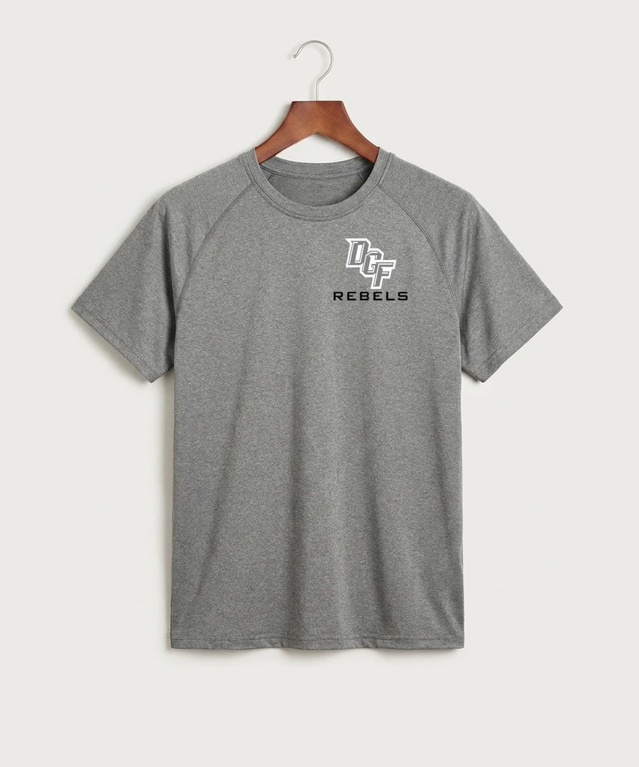 DGF High School Football (Boys) - Gray Tee