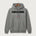 John Marshall High School Swimming (Girls) - Medium Grey Port & Co Core Fleece Pullover Hooded Sweatshirt. PC78H