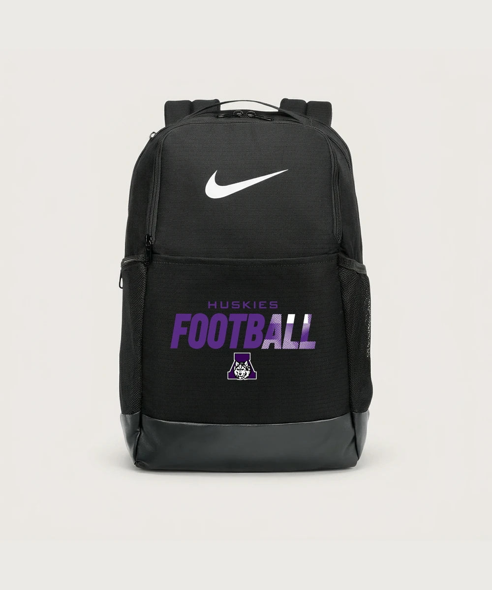 Albany High School Football (Boys) - Black Nike Brasilia Medium Backpack NKDH7709