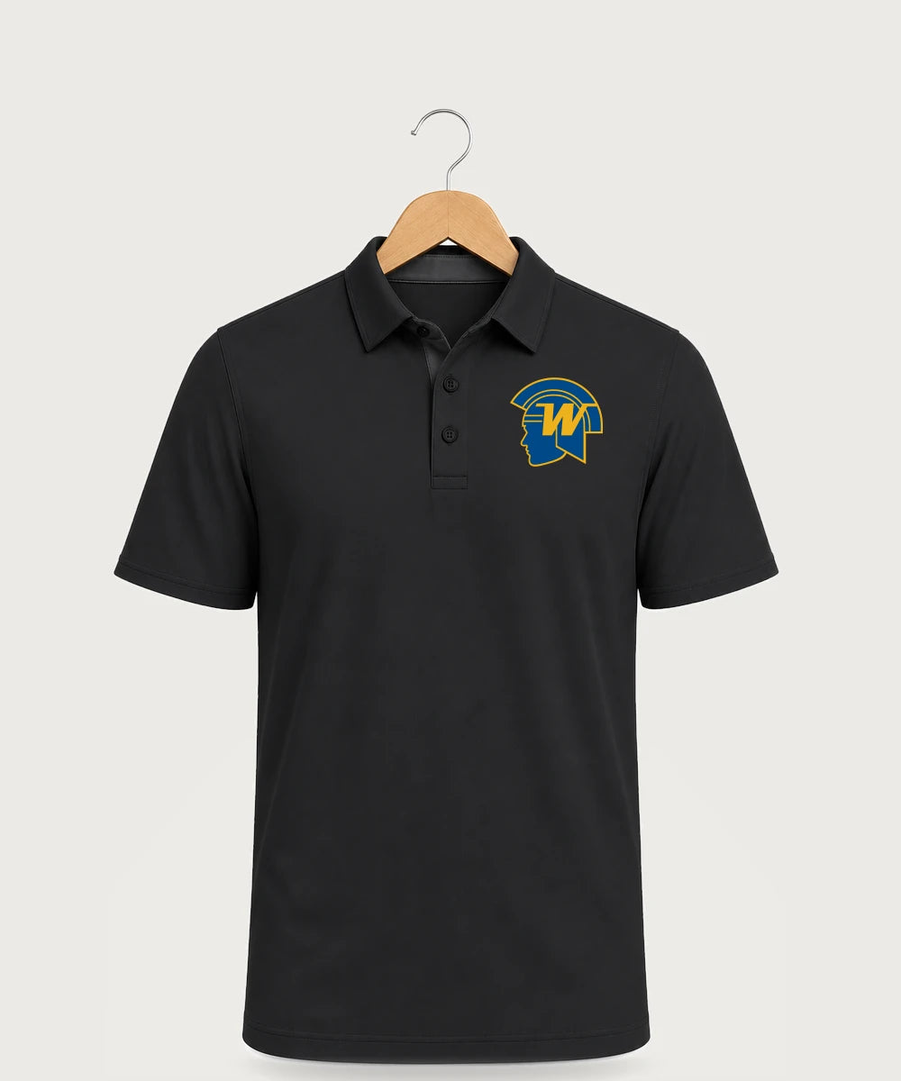 Wayzata High School Football (Boys) - Black Polo