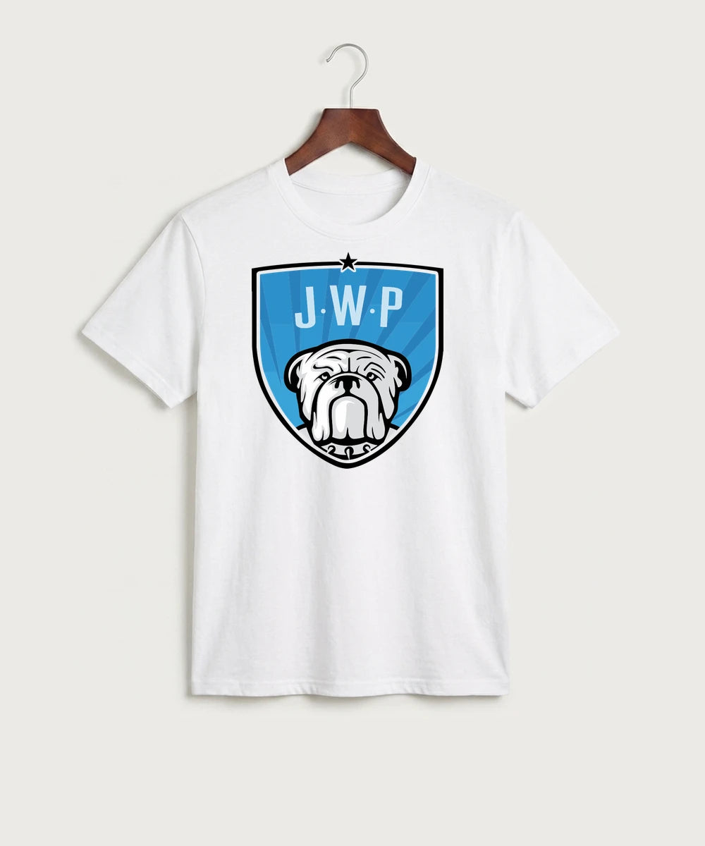 Janesville Waldorf Pemberton Volleyball (Girls) - White Port & Co Core Cotton Tee. PC54