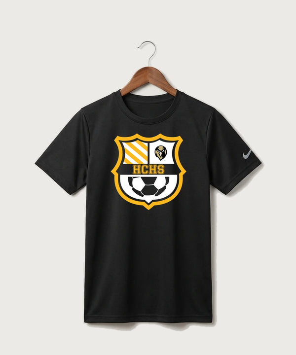Hudson Catholic High School Soccer Team Store - Black Nike Youth Swoosh Sleeve rLegend Tee NKDX8787