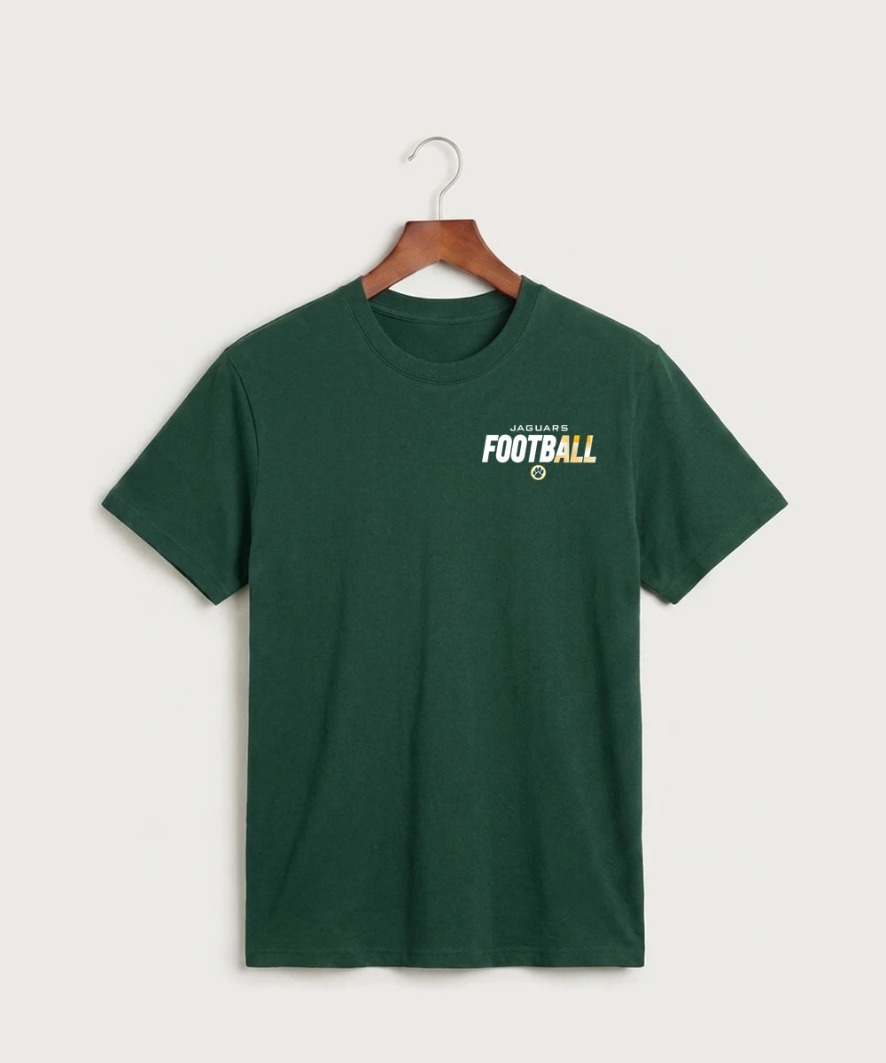 Ashwaubenon High School Football (Boys) (Sandbox) - Dark Green Port & Co Core Cotton Tee. PC54