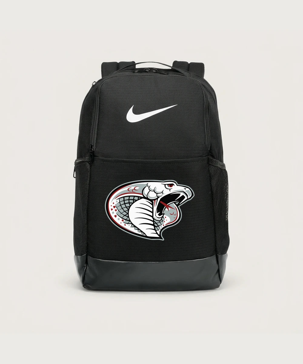 Triton High School Volleyball (Girls) - Black Nike Brasilia Medium Backpack NKDH7709