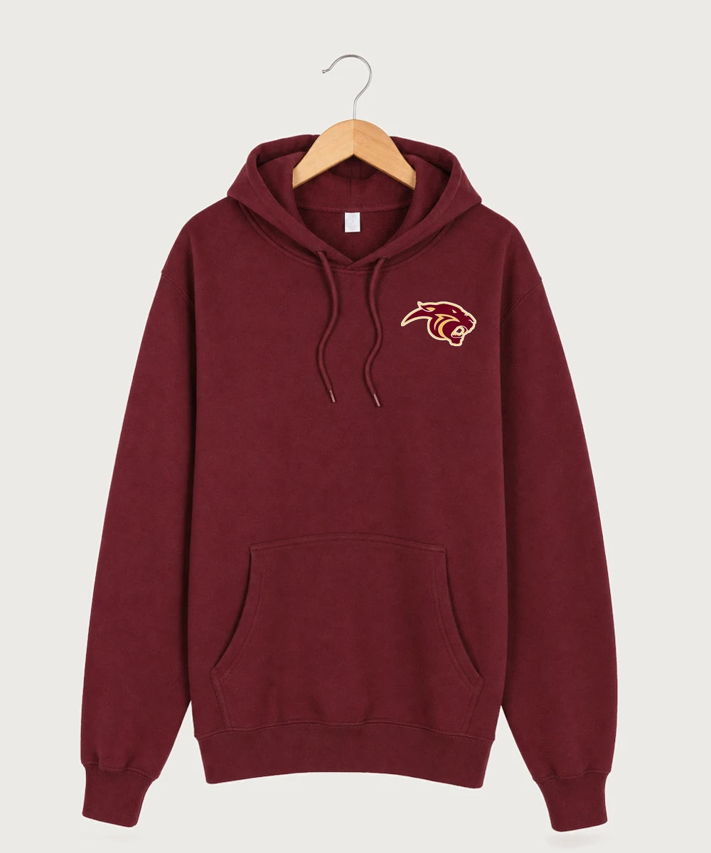 Pine Island High School Football (Boys) - Burgundy Hoodie Value