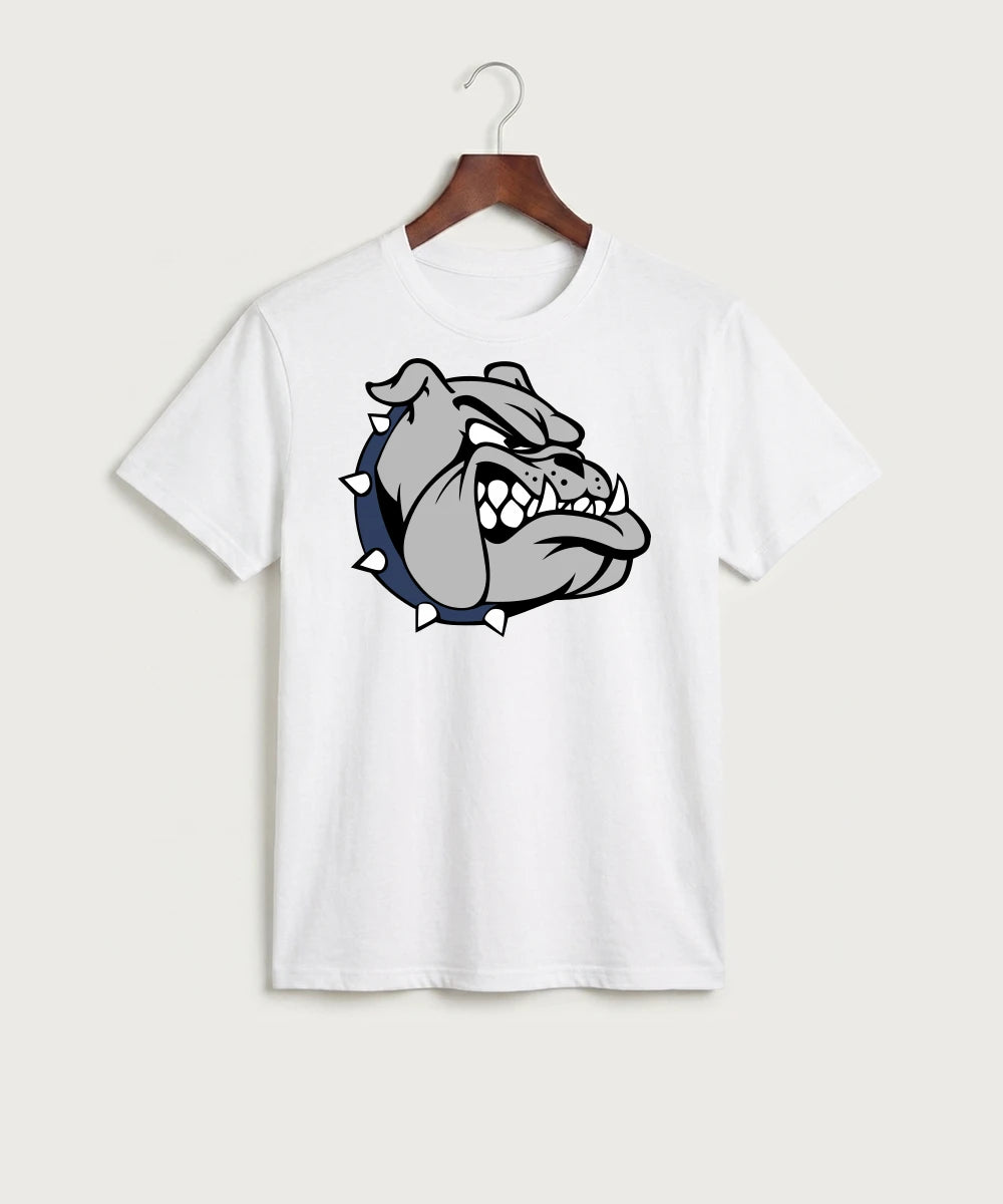 Sargent County High School Football (Boys) - White Port & Co Core Cotton Tee. PC54