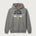 Plainview Elgin Millville H S Volleyball (Girls) - Medium Grey Port & Co Core Fleece Pullover Hooded Sweatshirt. PC78H