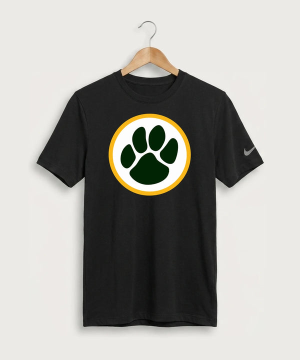 Ashwaubenon High School Football (Boys) (Sandbox) - Black Nike Swoosh Sleeve rLegend Tee NKDX8730
