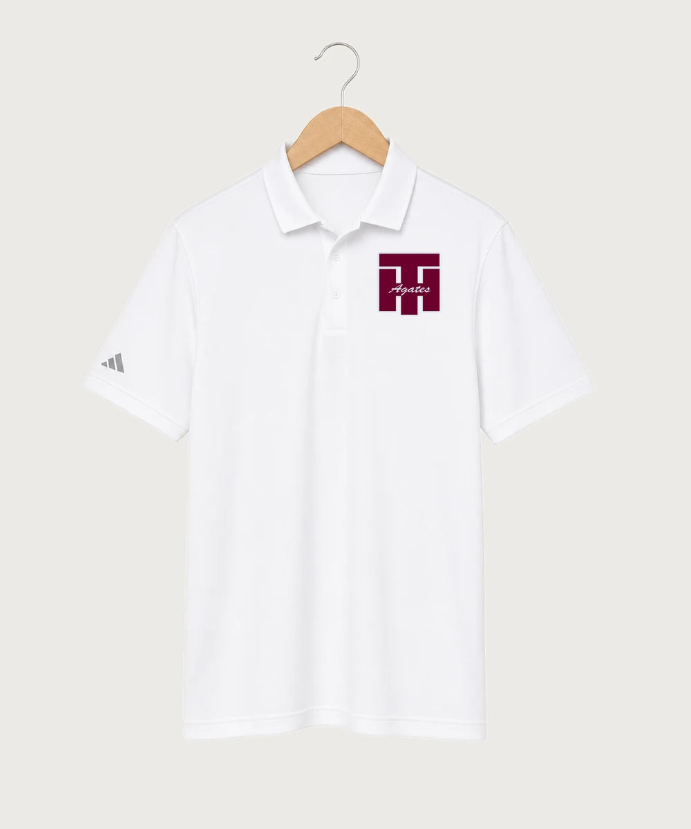 Two Harbors High School Football (Boys) - White Polo