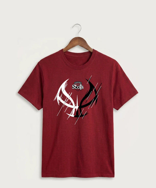 Walnut Ridge High School Basketball Team Store - Cardinal Port & Co Core Cotton Tee. PC54