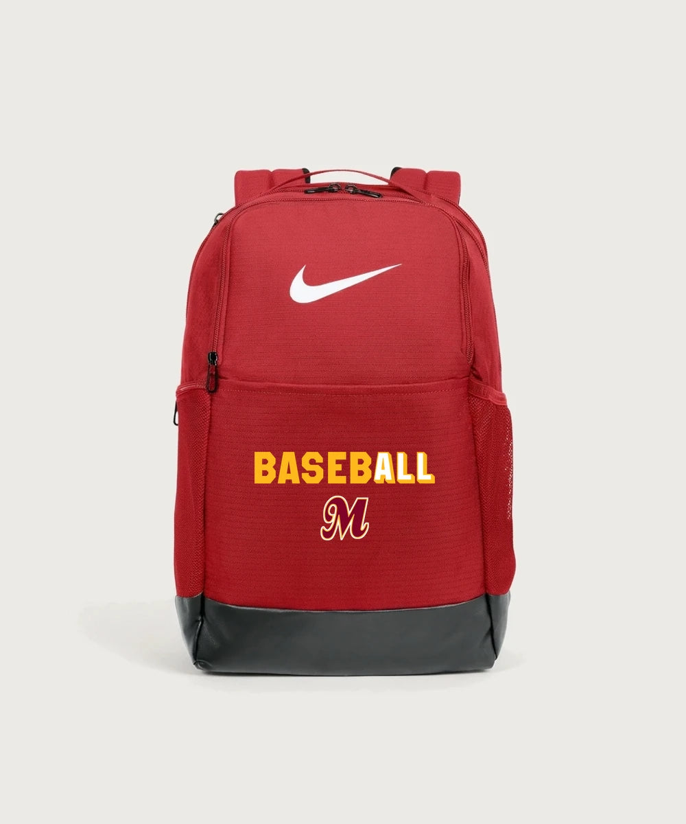 MAYBA Baseball Team Store - University Red Nike Brasilia Medium Backpack NKDH7709