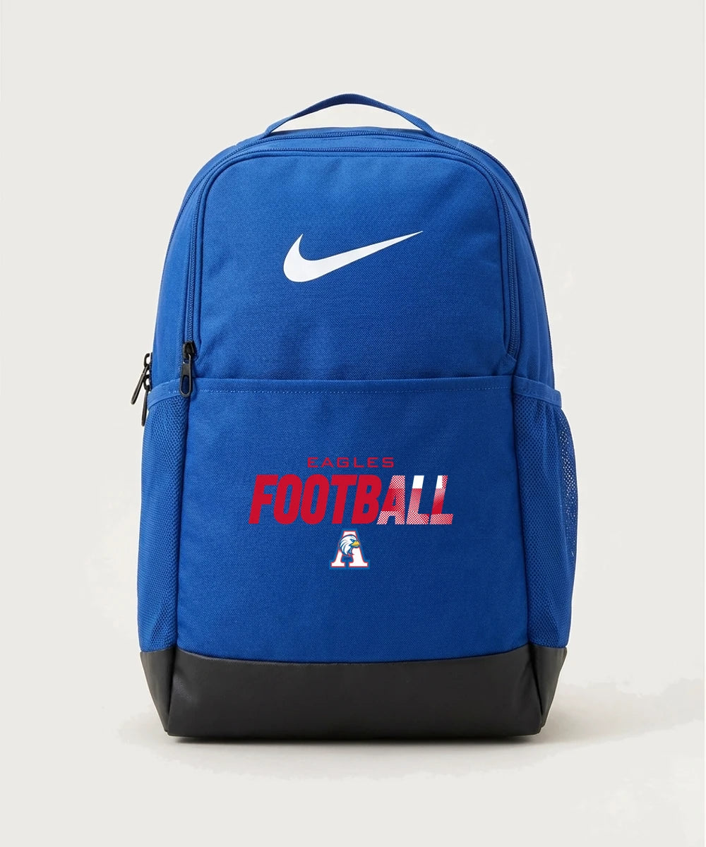 Apollo High School Football (Boys) - Game Royal Nike Brasilia Medium Backpack NKDH7709