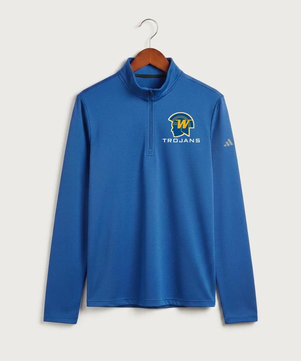 Wayzata High School Football (Boys) - Collegiate Royal Men's Ultimate365 Lightweight Quarter-Zip Pullover